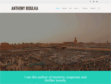 Tablet Screenshot of anthonybidulka.com